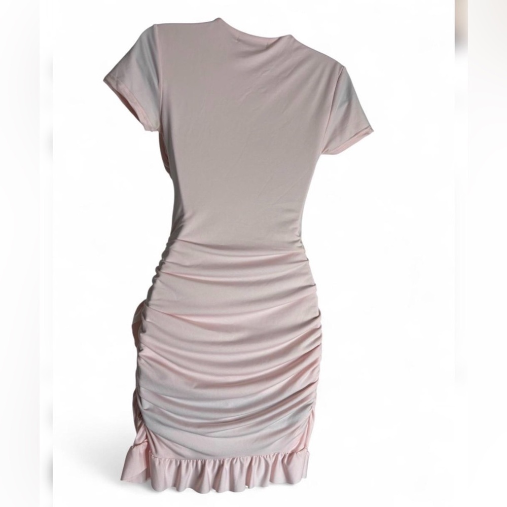 SHEIN pink mini dress size XS - Picture 3 of 4